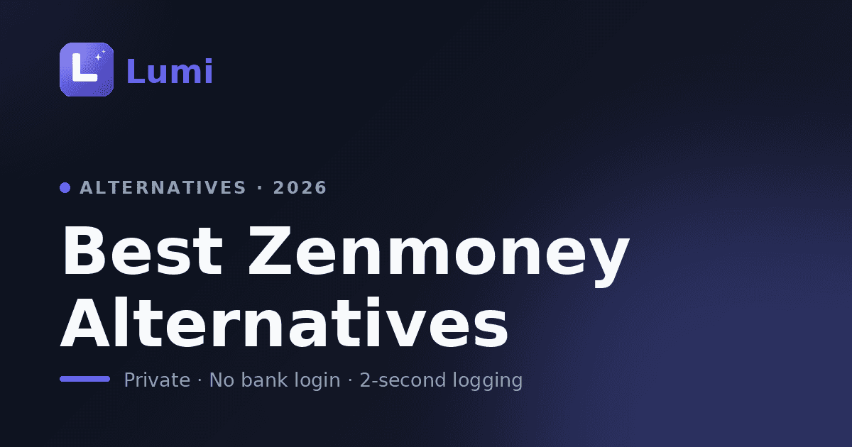 Best Zenmoney Alternatives in 2026