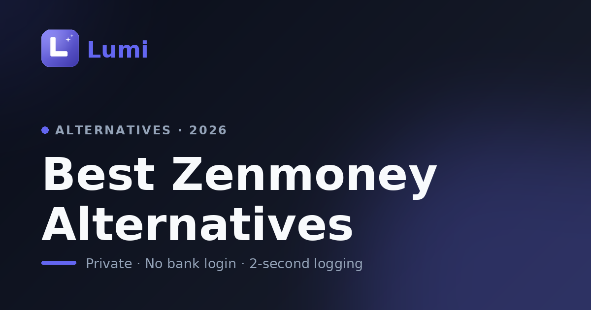 Best Zenmoney Alternatives in 2026